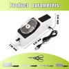 Gusneck Electric Knife Sharpener,(USB) Double Sided Knife Sharpener,Quick Sharpening &