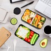 Sinnsally Lunch Boxes,1400ML Stackable Bento Box for Adults,Leak-Proof Lunch Container