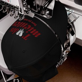 Todas mienten pero yo mas, gorra con frases bélicas, gorra divertida - Color: Black, Specification: One size