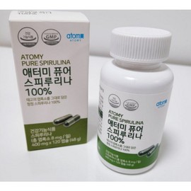 Atomy Pure Spirulina, 120 tablets, 45 pcs / 애터미 퓨어 스피루리나, 120정, 45개