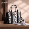 Wrangler Tote Bag for Women Western Leopard Print Purse Boho