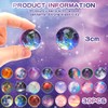 MOOING Pack of 30 Bouncy Balls Bouncy Balls Planets Small