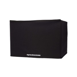 DigitalDeckCovers Printer Dust Cover for HP OfficeJet Pro 8610 / 8615 / 8620 / 8625 Printers [Antistatic, Water Resistant, Heavy Duty Black Fabric]