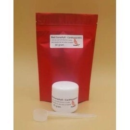 red carophyll 40 gr. Carophyll - Canthaxanthin Red #1 product to color feed CANARIES