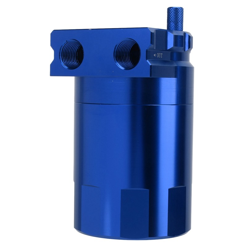 Oil Catch Can Aluminium Alloy Fuel Separator Reservior Trap Tank