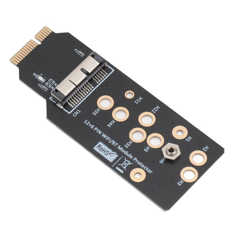 12+6Pin WiFi Network Card and Bluetooth Module Protector Adapter for