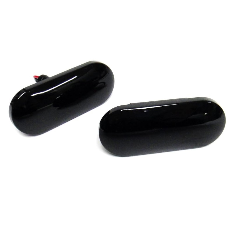 RZGMTSPT 2x Black Smoked Lens LED Side Marker Turn Signal