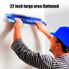 KEZERS Drywall Skimming Blade, 0.3mm Stainless Steel Blade, Smoothing &