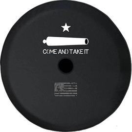 JL Spare Tire Cover Come and Take It Stars 4x4Wheel Covers Fit for SUV Accessories Trailer RV Accessories and Many Vehicles with Back-up Camera Hole