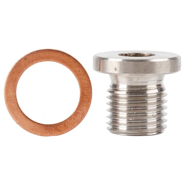 BOROCO O2 Sensor Spacer, M12 1.25mm Oxygen O2 Lambda Sensor