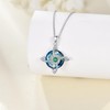 Nudo De Bruja Plata 925 Original Witches Knot Necklace for