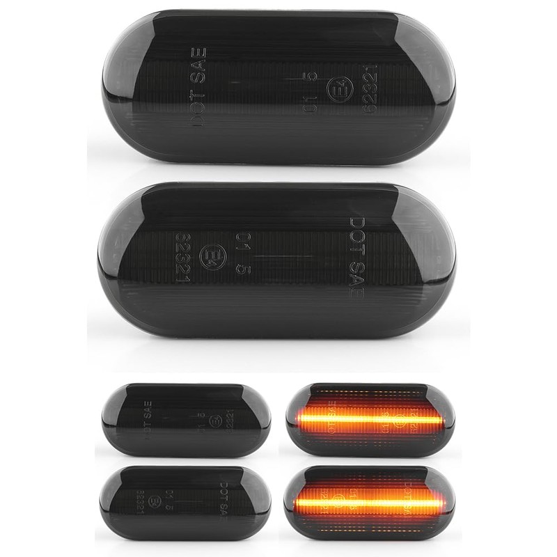 LIGHTDELUX Replacement for 2 x LED Indicator Side Indicator Dynamic