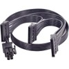 GinTai PCI-E 6 Pin 1 to 3 SATA SSD Power