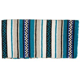 Mayatex Turquoise Hogan Acrylic Blend 30x60 Saddle Blanket
