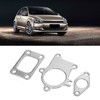 38mm/1.5in Gasket 5Bolt Downpipe Combo Kit Fitting for T3/T4 Turbocharger