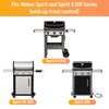 RuiTEERS 7636 Flavorizer Bars and 69787 Grill Burner for Weber