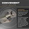 IRONWORX® Spectre Nickel 35mm (Turn) / 60mm (Key) (95mm) Maximum-Security