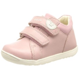 Geox Baby B Macchia Girl First Walker Shoe, Rose, 6 UK Child