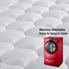 LEISURE TOWN Queen Mattress Pad Fitted Quilted Cotton Mattress Cover