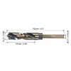sourcing map Spiral Drill Bit with Reduced 19 mm High-Speed