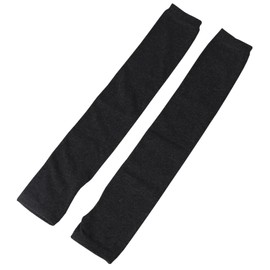 fivebear Arm Cover, Organic Cotton, UV Protection, Sun Protection, Cotton, Long, Made in Japan, Women's, charcoal