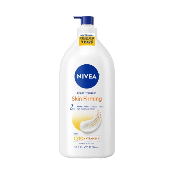 NIVEA Skin Firming Hydration Body Lotion with Q10 and Shea
