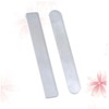 Mikinona 2pcs Nanopolishing Nail Nano Shiner Files Glass Buffing Blocks