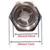 Brass Check Valve 1/2" Male to 1/2" Female Thread Non