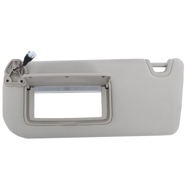 Thomletha Gray Front Driver Side Sun Visor with Mirror and