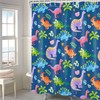 AS ART SENSEAS Dinosaur Shower Curtain Kids Bathroom Shower Curtain