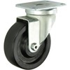 Albion 02TM05001S 5" Diameter Phenolic Wheel Institutional Swivel Plate Caster,