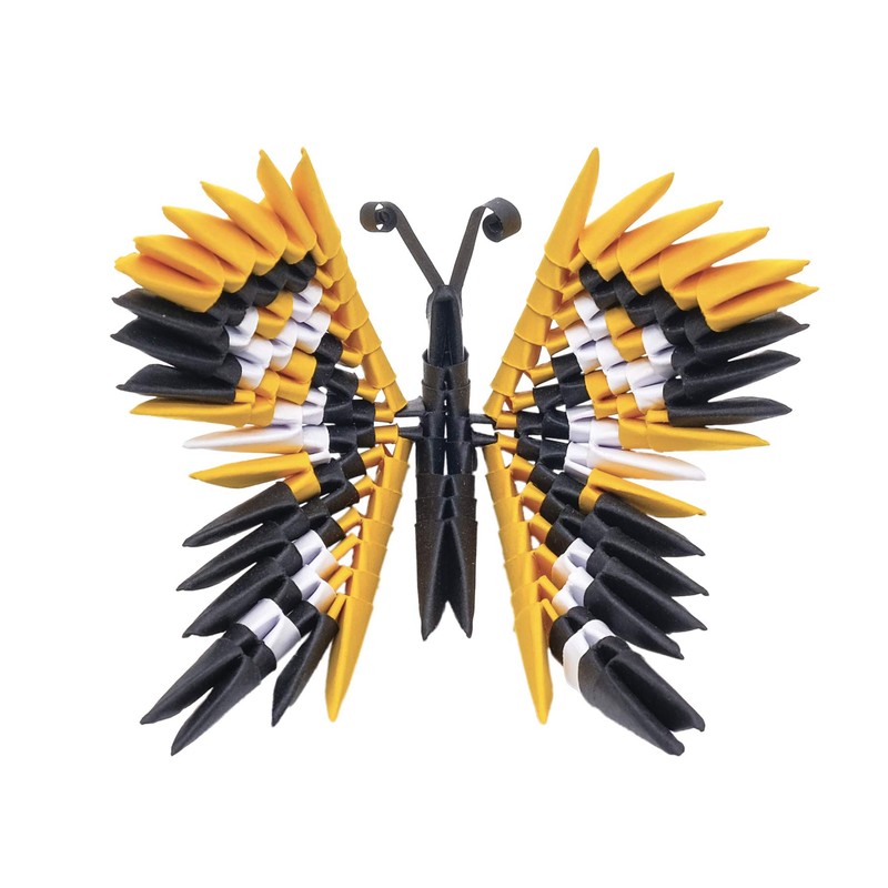 CreativaMente 703 Creagami Farfalla Modular Origami Creative Game, Multi-Colour, único