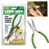 Lawn Jaws The Original Sharktooth Weed Puller Remover Weeding &