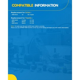 PHILTOP 68328 AC Compressor for Corolla 2009-2010, xD 2008-2014, Matrix 2009-2010 2012, 8831002370 Air Conditioning Compressor