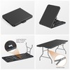 Fenbeli 5FT Folding Table, 350 LBS Heavy Duty with 18%