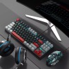 Magegee Mk Star Mechanical Keyboard Black Grey Red Switch Rgb