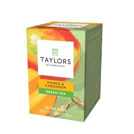 Taylors of Harrogate Mango & Cardamom Green Tea, 20 Count (Pack of 1)