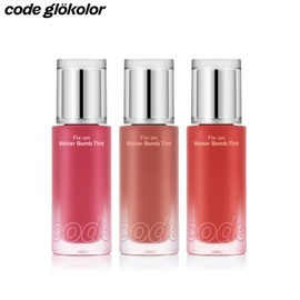CODE GLOKOLOR Fix-on Water Bomb Tint 4.5g, Color:02 Sunset Coral