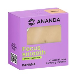 Ananda Polvo Traslucido Banana Corrige El Tono, Ilumina Y Matifica Focus Smooth
