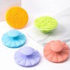 Douji Small Silicone Body Scrubber Shower Bath Brush,Face Exfoliator Blackhead