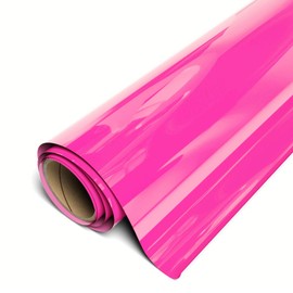 Siser EasyWeed Heat Transfer Vinyl 11.8" x 30ft Roll (Fluorescent Pink) - Compatible with Siser, Cricut, Silhouette and Other Craft/Professional Cutters - CPSIA Certified