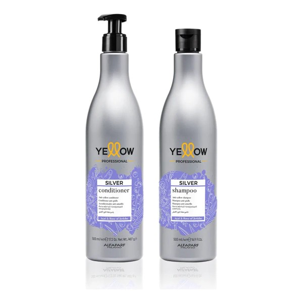 Yellow Silver Shampoo 500 Ml + Acondicionador 500 Ml