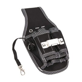 Acouto Tool Pouch with Belt Clip Electrician Tool Waist Bag Withultiplekets Tool Belt Pouch for Screwdriver Pliers - Tool Waist Pouch for Electricians - Toolket Tool Pouch