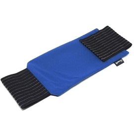 Twin Pack Medium Compression Cover (29x14cm) with Elasticated Strap (65x10cm) for Hot Cold Gel Packs (Sold Separately) by Gelpacks Direct