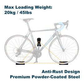 BikeHand Bike Bicycle Cycling Pedal Wall Mount Hangers - Heavy Duty Indoor Storage Stand Hook Rack - Store Your Road, Mountain or Hybrid Bikes in Garage or Home - 2 Pack