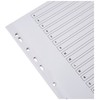 Q-Connect 20 Part A-Z Index Extra Wide Reinforced Multi-Colour Tabs