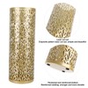 Umbrella Stand Rack for Entryway Metal Hollowed Freestanding Round Umbrella