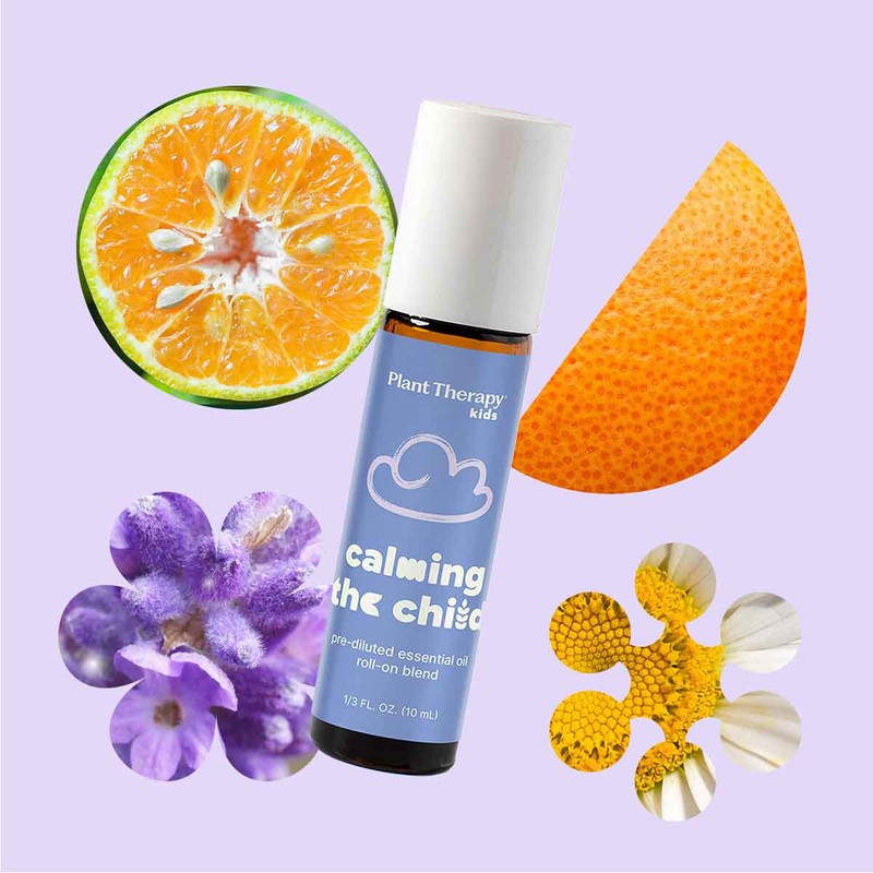 Plant Therapy Essential Oil Roll-On Blend - Calming the Child,
