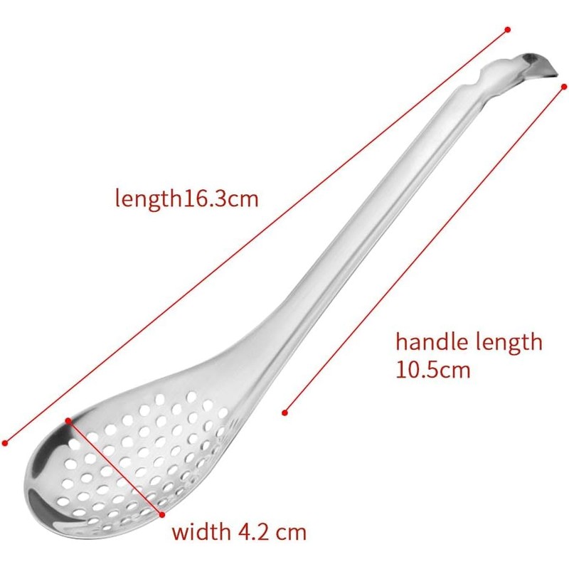 Spherification Spoon - Set of 2 Stainless Steel Spherification Molecular