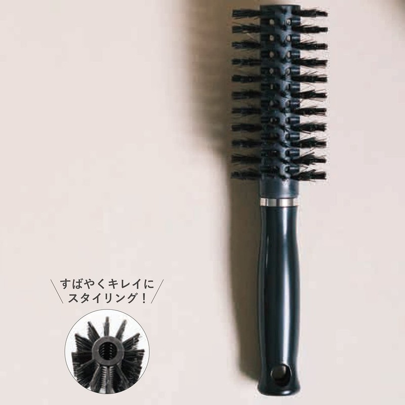 Kai Corporation Wind-through Roll Brush, Approx. 2.0 inches (50 mm),
